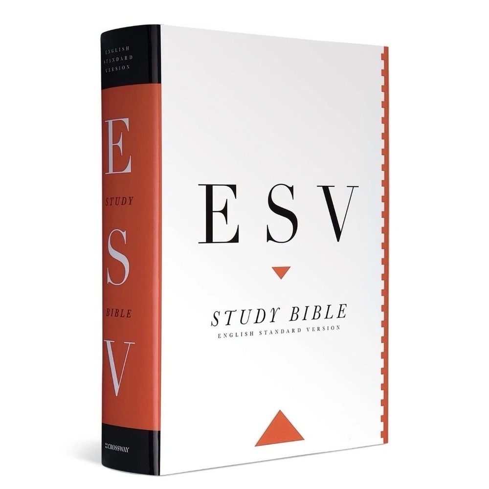 New ESV Lrg Print Study Bible -Crossway Books - Hardcover-Indexed - Maps/Charts